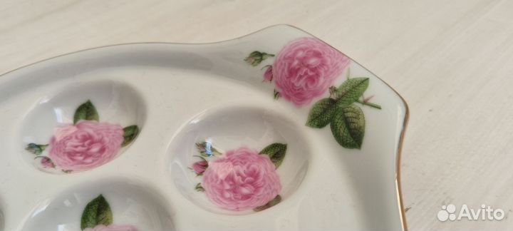 Подставка для яиц фарфоровая на 6 яиц