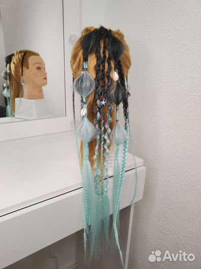 Афрорезинка афрохвост многоразовый