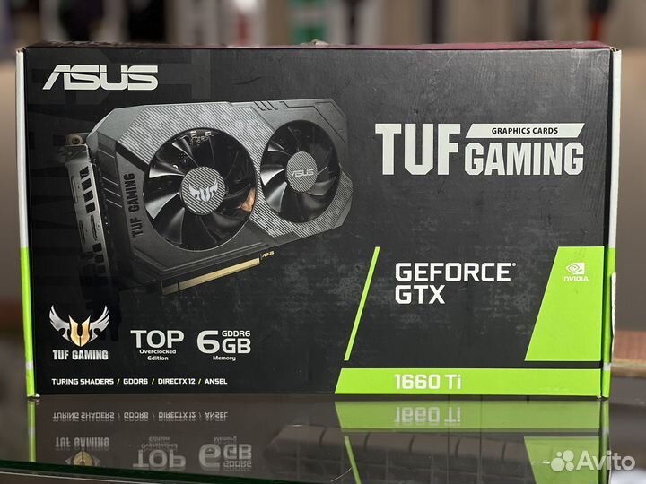 Asus GTX 1660 TI TUF gaming OC