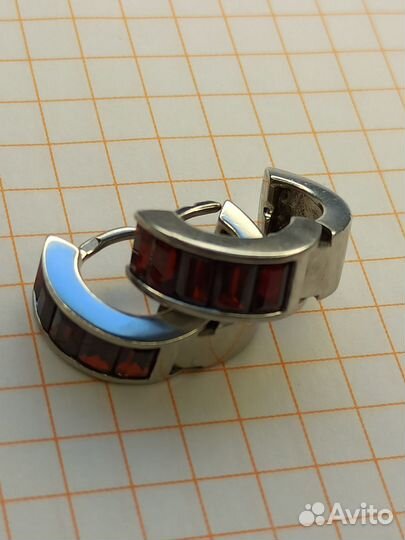 Серьги серебро 925 проба