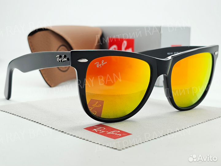 Очки Ray Ban Wayfarer Зеркальное Стекло