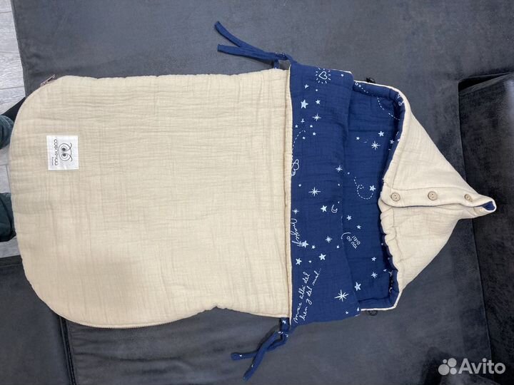 Спальный мешок-конверт детский