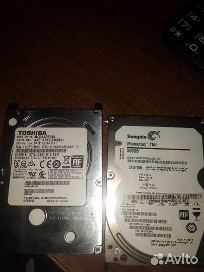 Жесткий диск для ноутбука 500 гб