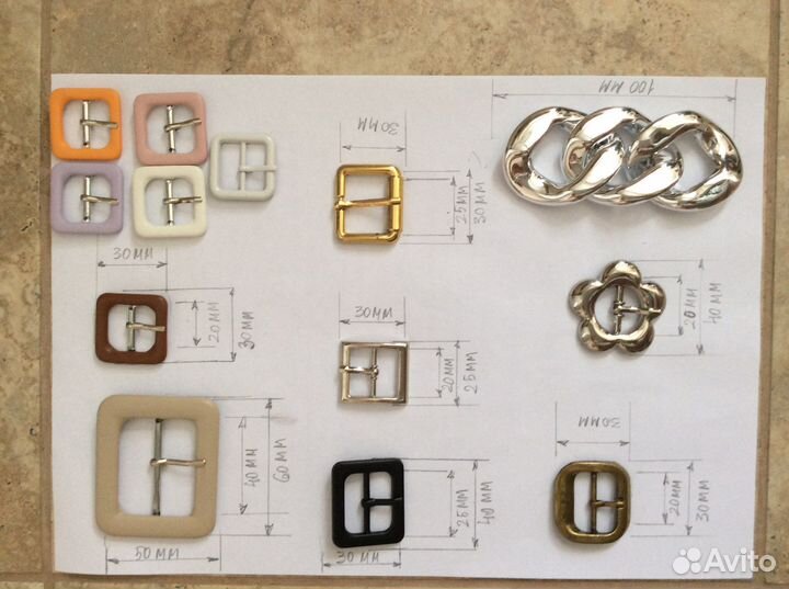 Фурнитура для обуви и одежды