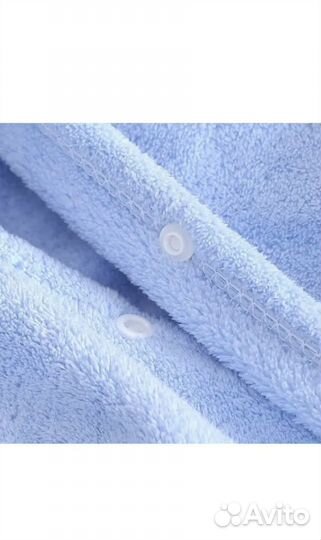 Детское полотенце с капюшоном новое