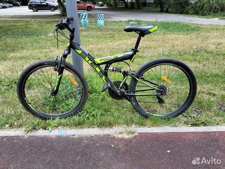 Велосипед stels Двухподвесный Focus V