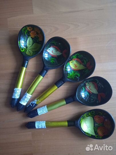 Деревянные ложки новые