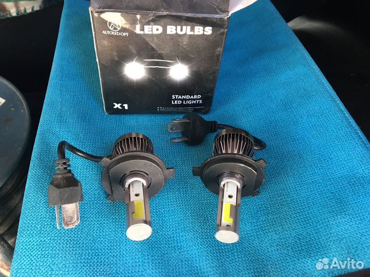 Лампы LED bulbs H4 (6000k)