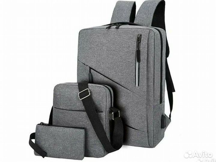 Рюкзак городской 3 в 1 новый