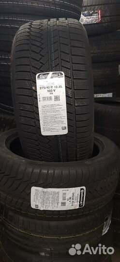 Continental ContiWinterContact TS 850 P 275/40 R18 и 245/45 R18 103V