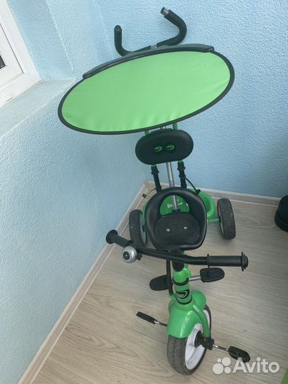 Детский велосипед с ручкой
