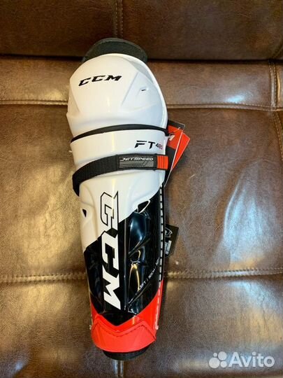 Щитки хоккейные CCM JetSpeed FT485 JR