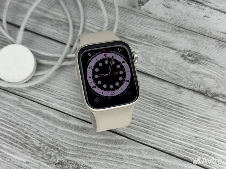 Часы apple watch se 2 40mm 2022 100 акб