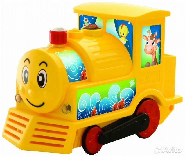 Ингалятор компрессорный B-Well, паровозик