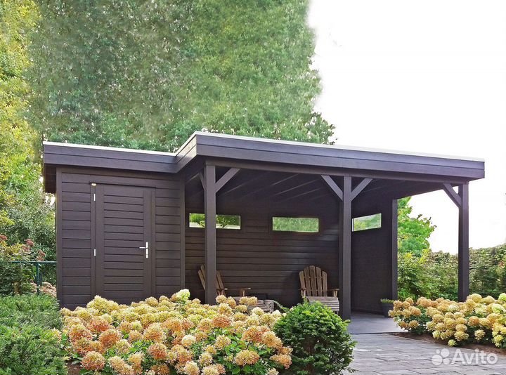 Хозблок, сарай, бытовка под ключ