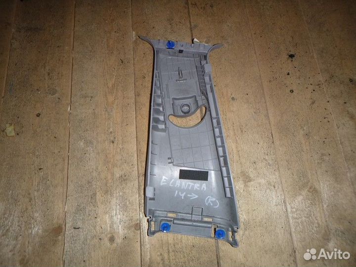 Обшивка стойки (средняя верхняя R) hyundai elantra