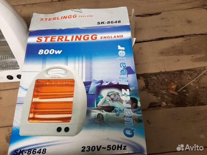 Обогреватель 800w кварцевый