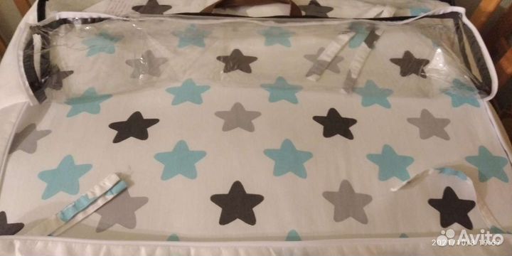 Бортики мягкие для детской кроватки