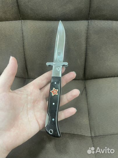 Нож финка нквд складной