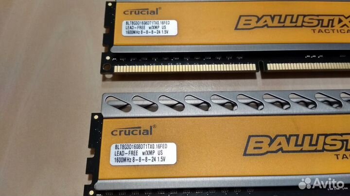 Оперативная память Crucial Ballistix Tactical DDR3