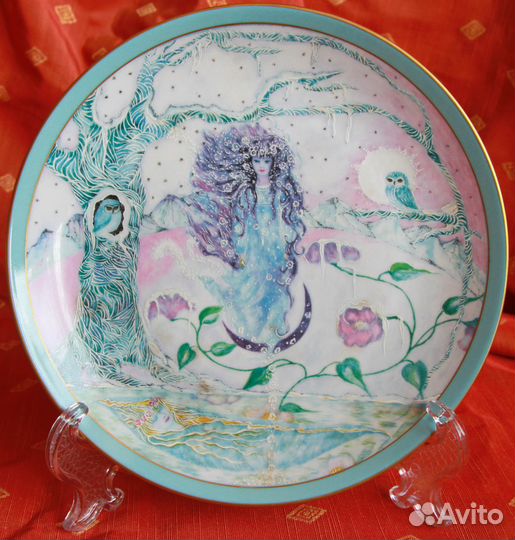 Тарелки настенные Времена Года. Германия Hоchst