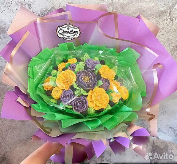 Шоколадные букеты цветов/ Клубника в шоколаде