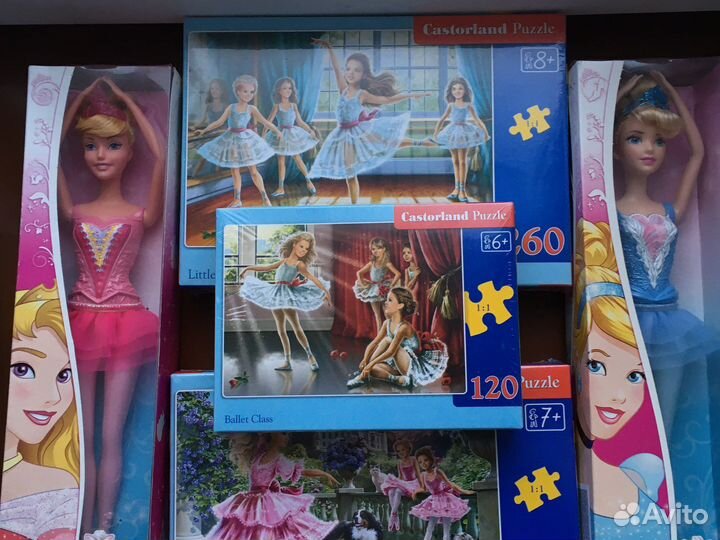 Пазлы для девочек (про балет и проч)