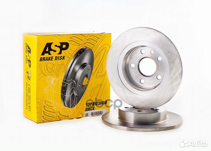 Диск тормозной зад 510223 ASP