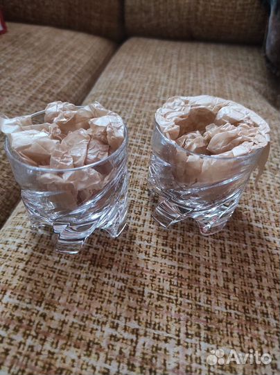 Бокал хрустальный вращающийся