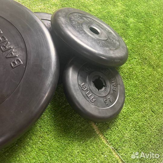 Диски обрезиненные