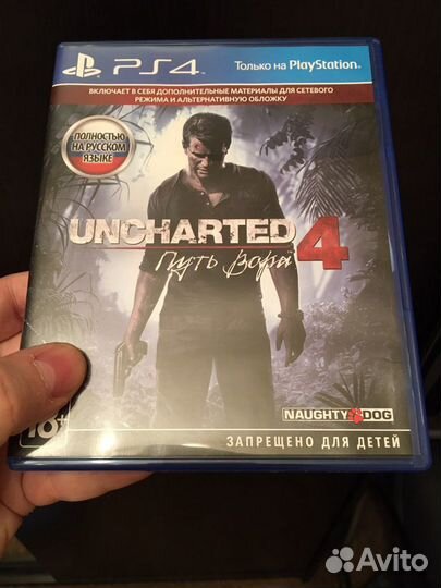 Игры для приставок ps4 Uncharted 4