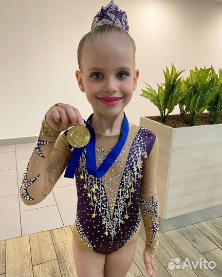 Купальник для гимнастики 116-122