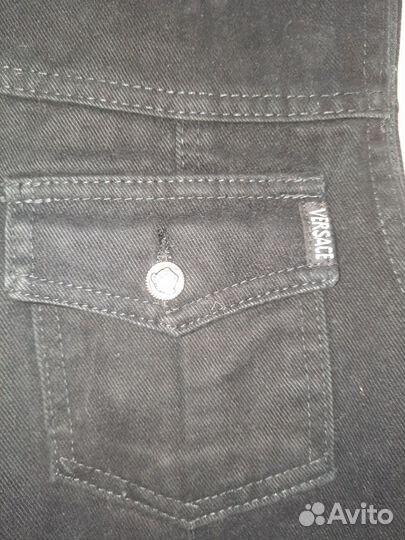 Джинсовая жилетка Versace