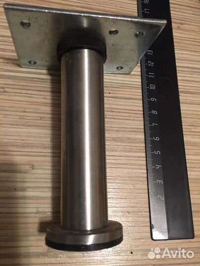 Ножки Икеа IKEA Capita металл мебельные 10 см