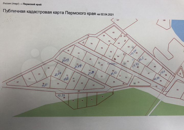 Участок 20,8 сот. (СНТ, ДНП)