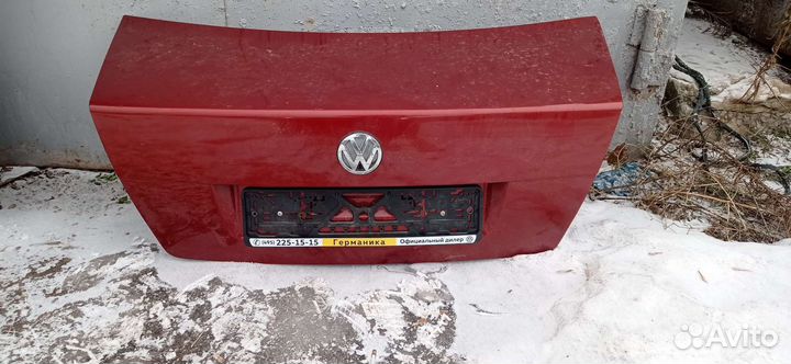 Крышка багажника Volkswagen bora/Jetta