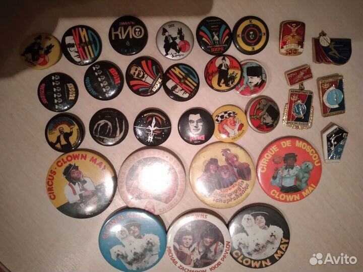 Значки цирк СССР