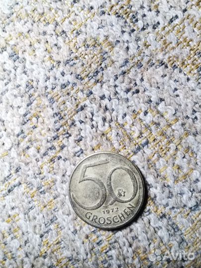 Монета 50 грош Австрия