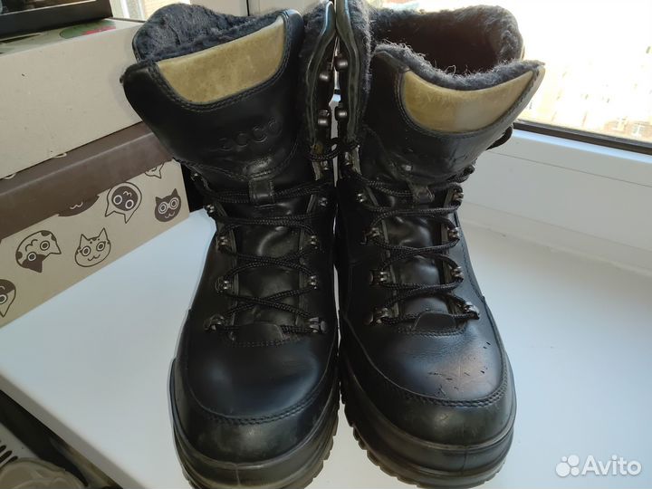 Ботинки зимние ecco, размер 40 (26 см)