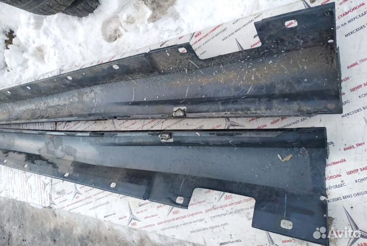 Пороги w204 Mercedes