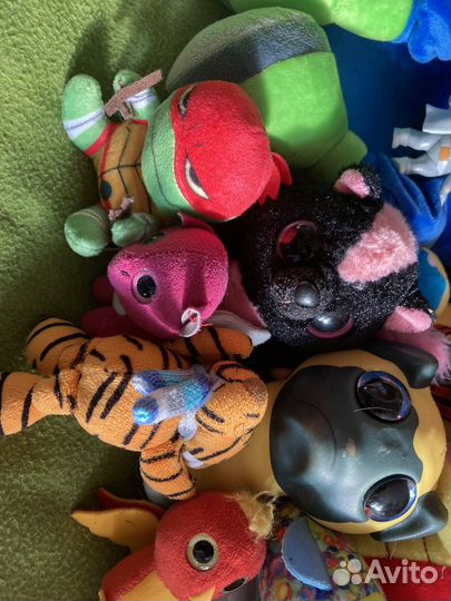 Пакет мягких игрушек