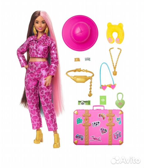 Аутфит и аксессуары Barbie Extra Fly