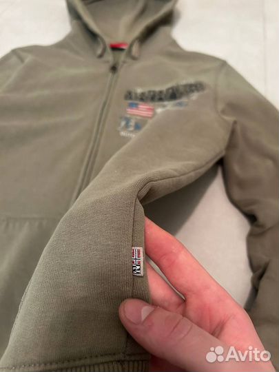 Зип худи napapijri