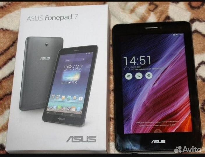 Планшет Asus Fonepad 7 (чёрный)