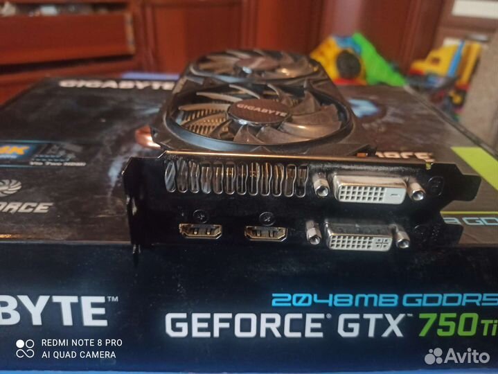 Видеокарта gtx 750 ti 2gb Рабочая