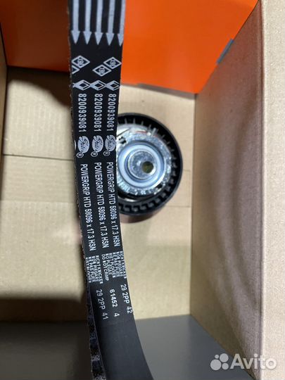 Комплект грм 8 кл renault logan, LADA largus