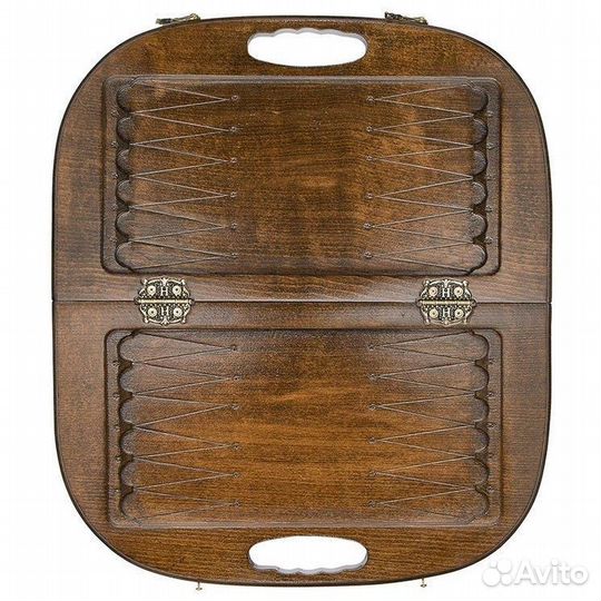 Шахматы и нарды резные Бужур 40 х 44 см бук Армения 62485