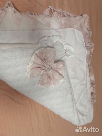 Конверт на выписку для девочки зима