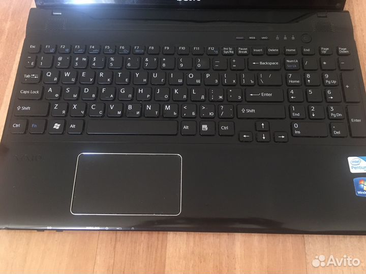 Ноутбук Sony vaio SVE151D11V