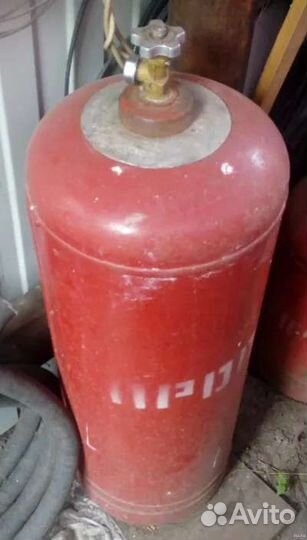 Газовый баллон, горелка, газ пропан